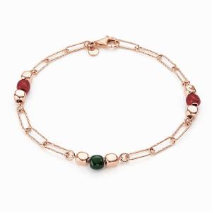 Kırmızı-Yeşil Bileklik / Rose