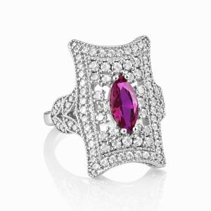 Markiz Ruby Ottoman Yüzük