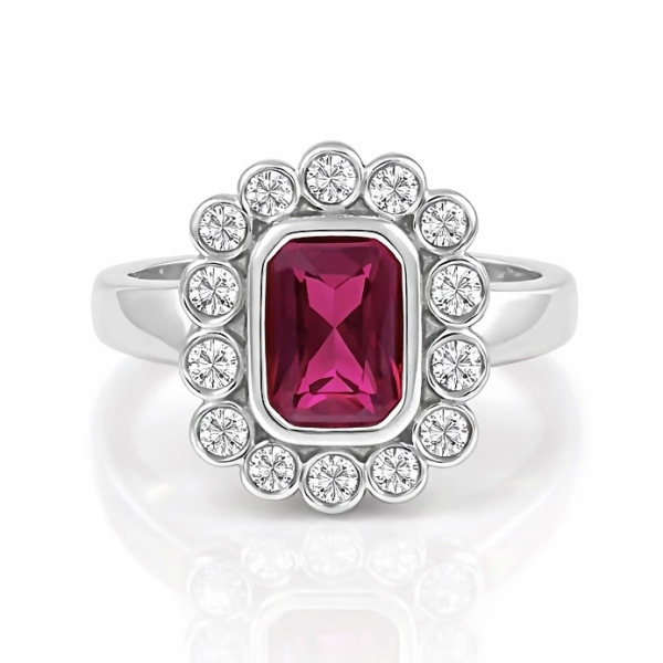 Fuşya Begi Flow Yüzük 