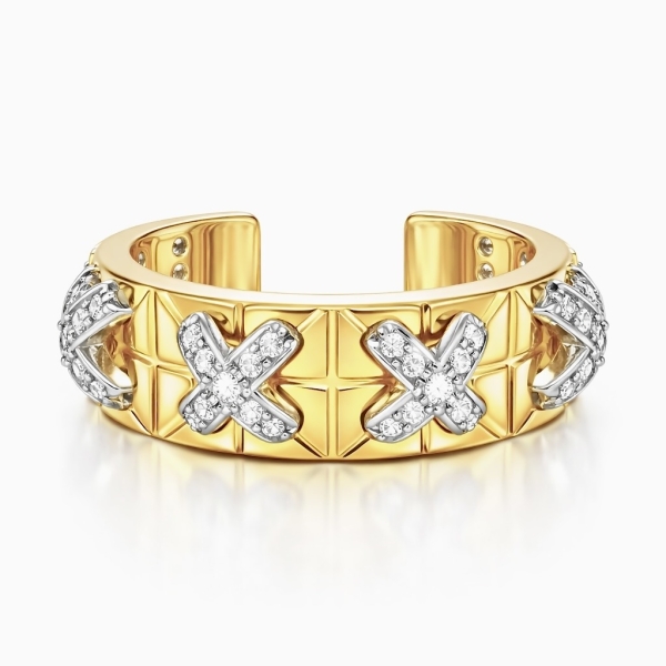 Cross İki Ton Yüzük