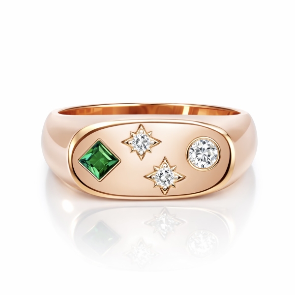 Yeşil Heaven Yüzük / Rose