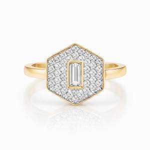 Begi Pave Serçe Yüzük 