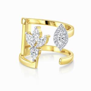 Markiz Flow Yüzük / Sarı