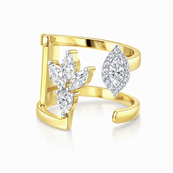 Markiz Flow Yüzük / Sarı