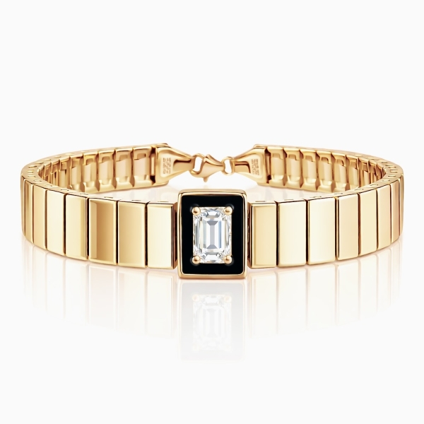 Begi Black Plain Bileklik 