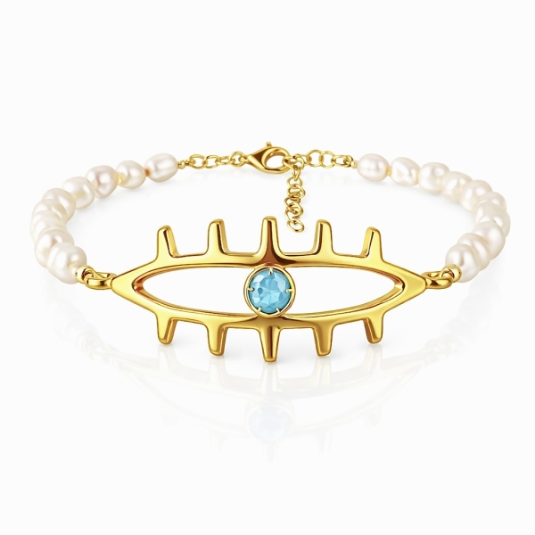 Firuze Göz İnci Tasarım Bileklik