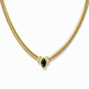 Black Royal Kolye / Sarı