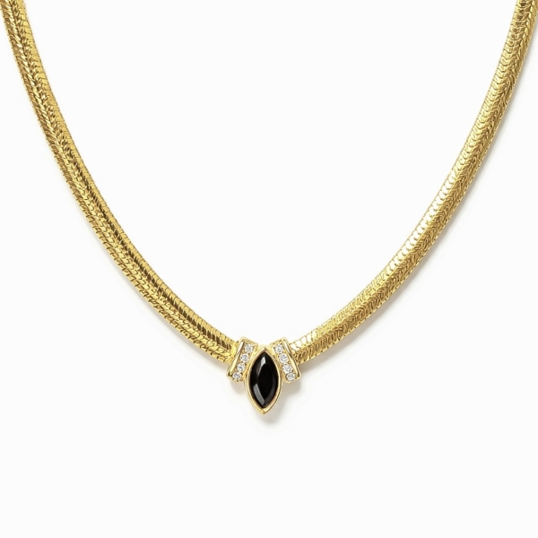 Black Royal Kolye / Sarı