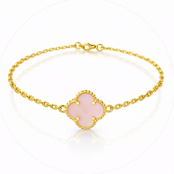 Clover Bileklik / Pink