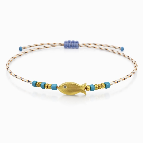 Balık İp Bileklik / Somon