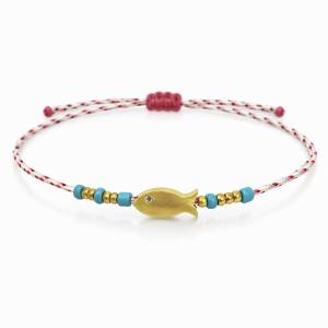 Balık İp Bileklik / Pink