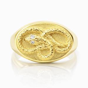 Nefertiti Yüzük / Sarı