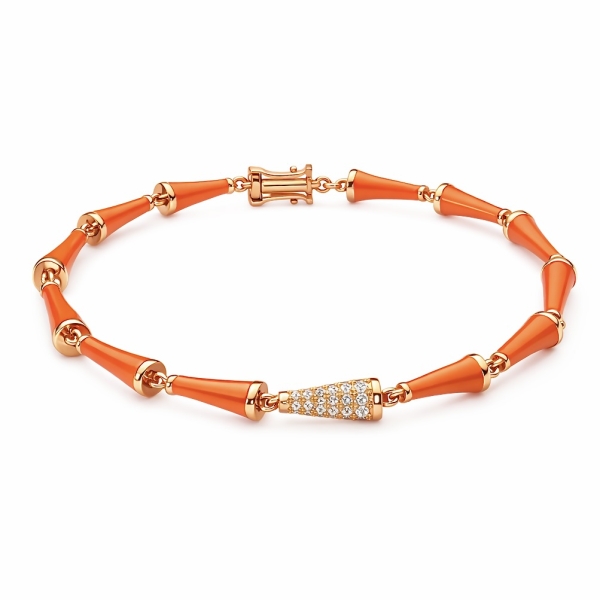 Oranj Kurşun Bileklik