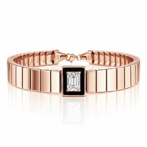 Begi Black Plain Bileklik / Rose