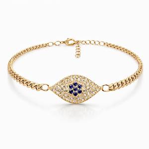 Göz Nazar Gurmet Bileklik / Sarı