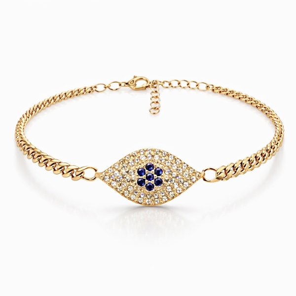 Göz Nazar Gurmet Bileklik / Sarı