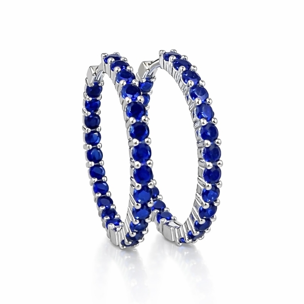 Mavi Tamtur Via Halka Küpe