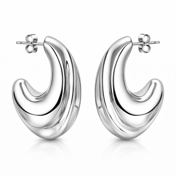 Marla Bold Halka Küpe 