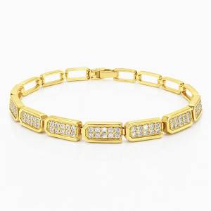 Pave Versay Bileklik / Sarı