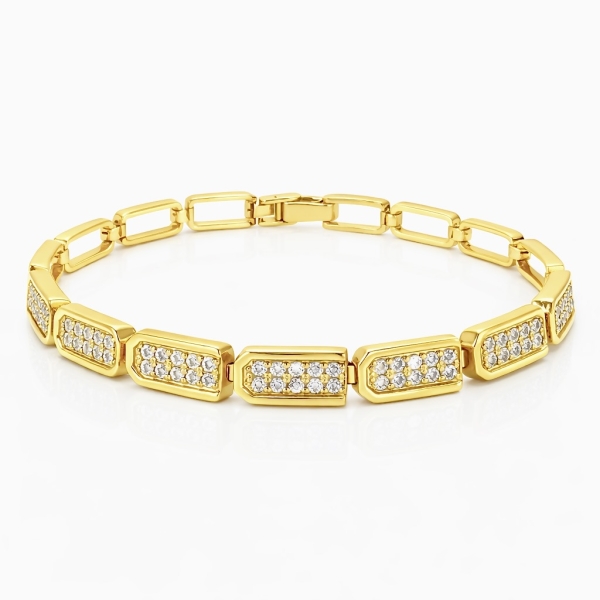 Pave Versay Bileklik / Sarı