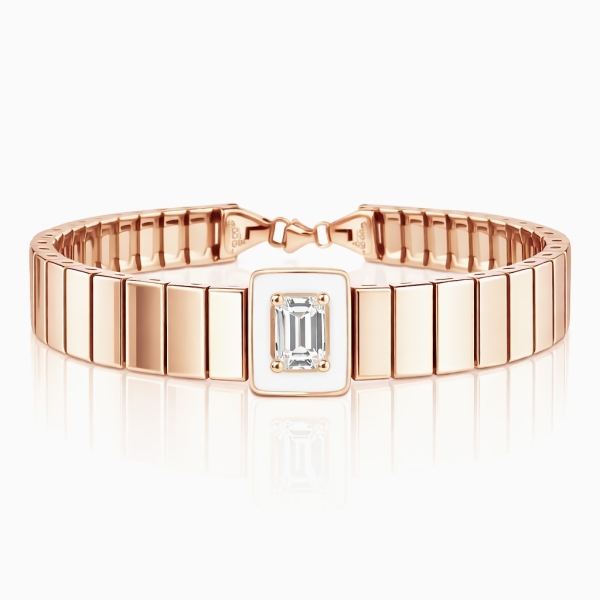 Begi Milky Plain Bileklik / Rose