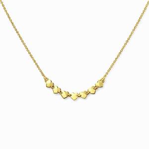 Love Story Mini Sıralı Kalp Kolye