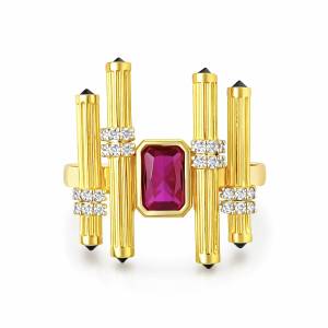 Fuşya Elite Yüzük 