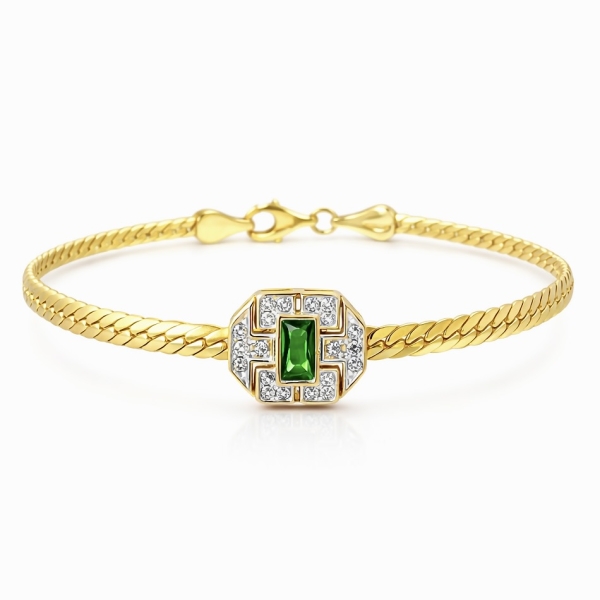 Sofia Yeşil  Bileklik / Sarı