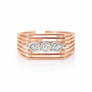 Iris Line Yüzük / Rose