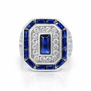 Mavi Begi Grace Serçe Yüzük