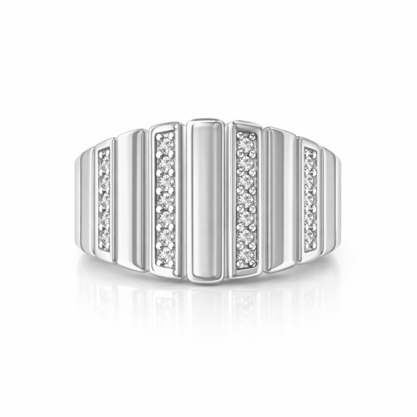 Çizgi Plain Yüzük 