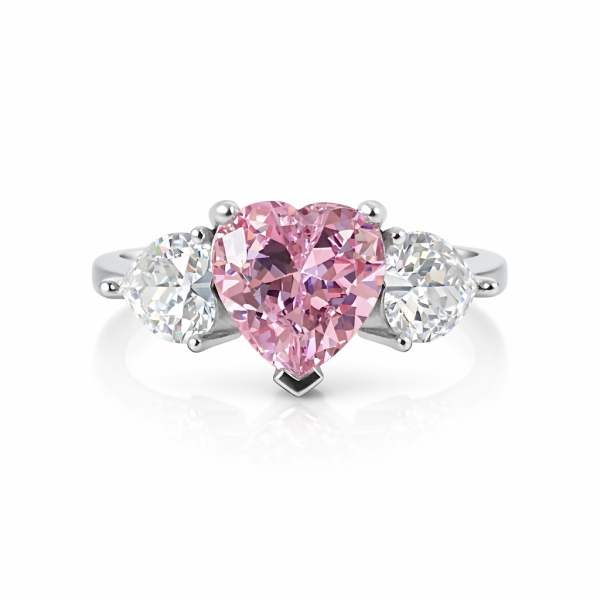 Pink Dream Heart Yüzük 