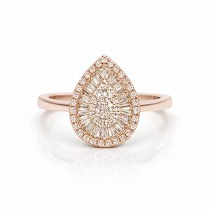 Baget Damla Yüzük / Rose