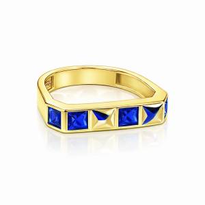 Mavi Debby  Yüzük / Sarı