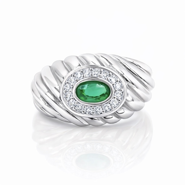 Yeşil Queen Yüzük 