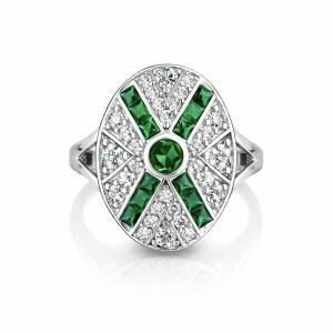 Yeşil Nancy Serçe Yüzük