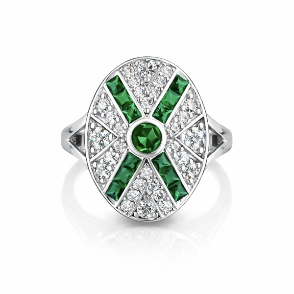 Yeşil Nancy Serçe Yüzük