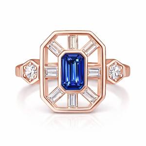 Mavi Begi Kylie Serçe Yüzük / Rose