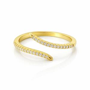 Spiral Yüzük / Sarı