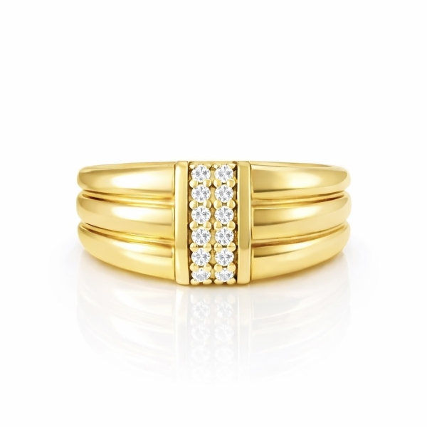 Emma Line Yüzük / Sarı