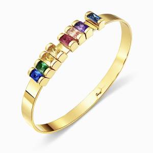 Gökkuşağı Kelepçe Bileklik 