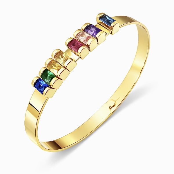 Gökkuşağı Kelepçe Bileklik 