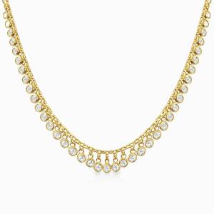 Bezel Shakira Choker Kolye