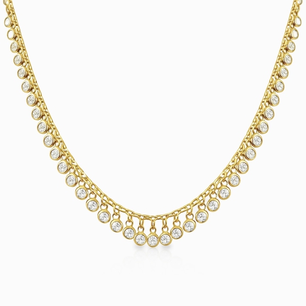 Bezel Shakira Choker Kolye