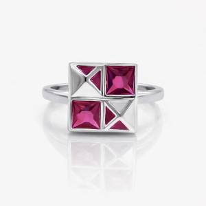 Fuşya Debby Serçe Yüzük 