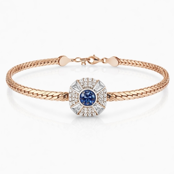 Bella Mavi Bileklik / Rose