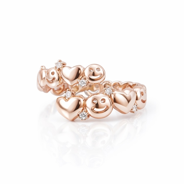 Smile Heart Yüzük / Rose