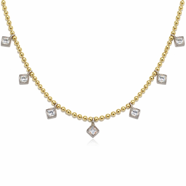 Bubble Chain Karo Kolye 