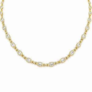Markiz Choker Kolye / Sarı