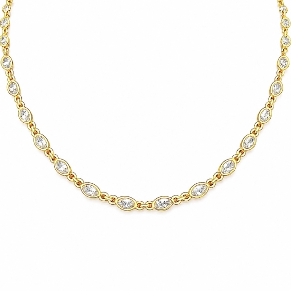 Markiz Choker Kolye / Sarı